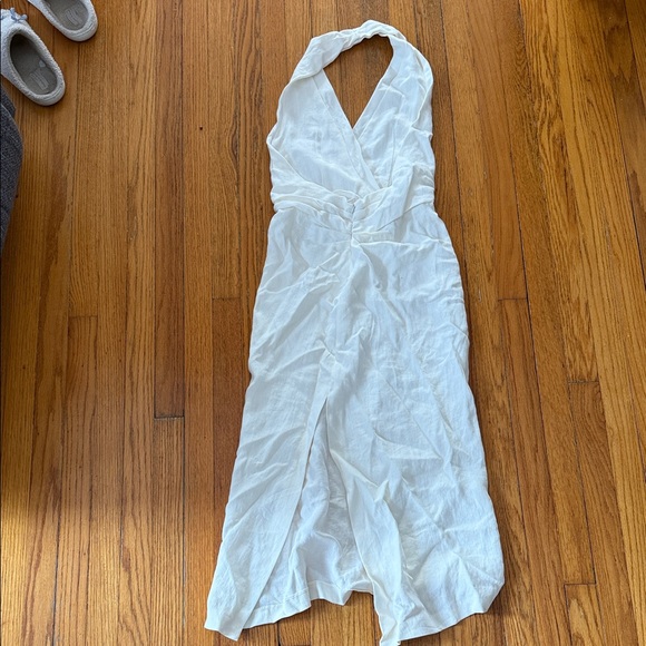 Zara White Backless Dress - Picture 3 of 5